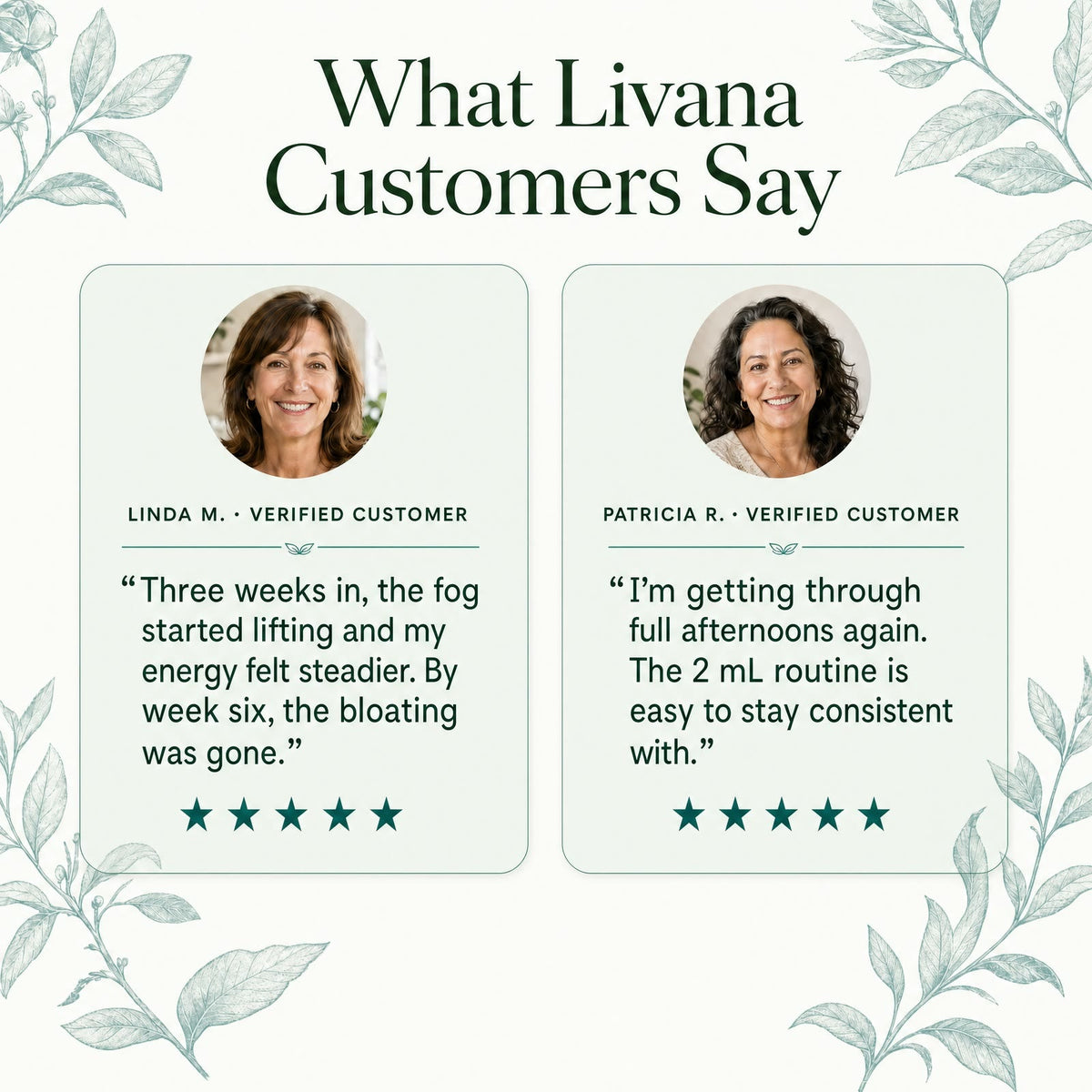 Verified Livana customer experiences