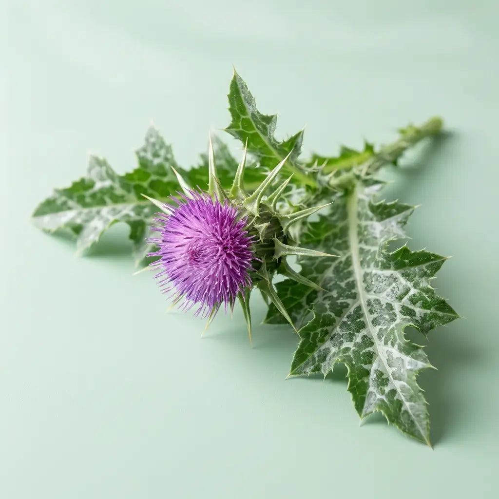 Fresh milk thistle