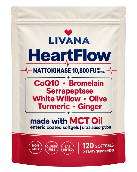 Livana HeartFlow Nattokinase pouch